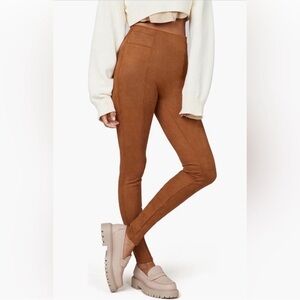 SPANX Tan High-Waisted Leggings